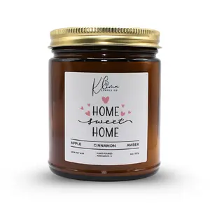 Home Sweet Home Candle – Apple, Cinnamon & Vanilla