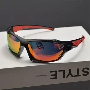Retro Y2K Futuristic Polarized Sunglasses Color Changing Lens Trendy Fashion Shades UV Protection Outdoor Sports Sun Glasses For Men Women