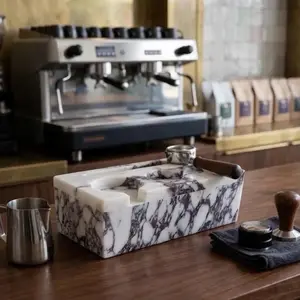 Marble coffee tray