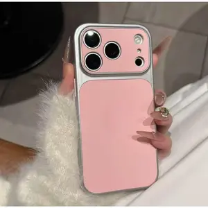 Retro Premium Litchi Texture Phone Case for iP 12-17 Pro Max Full Body Protection Anti Drop Lightweight Stylish Durable Case