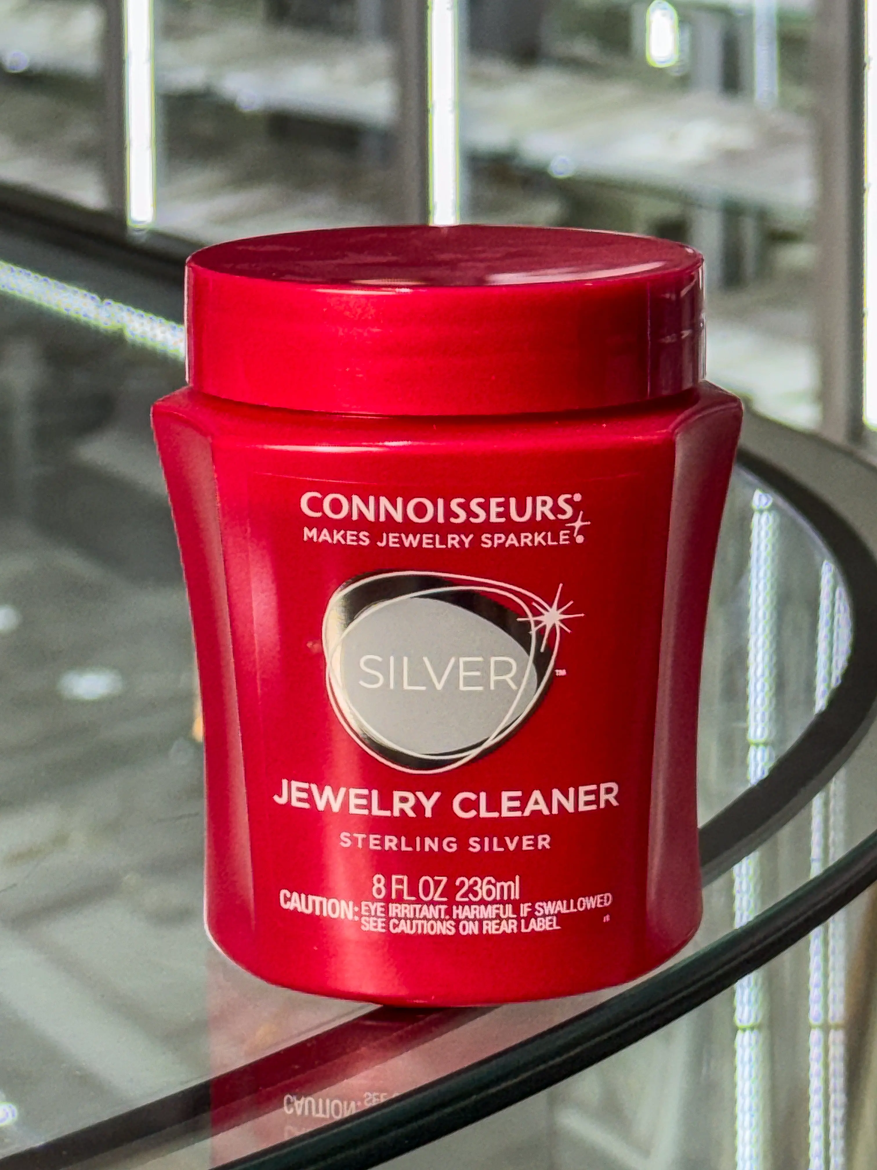 Connoisseurs' Silver Jewelry Cleaner for Sterling Silver 8 Fl Oz 236ml Cleaning Product to Make Jewelry Sparkle