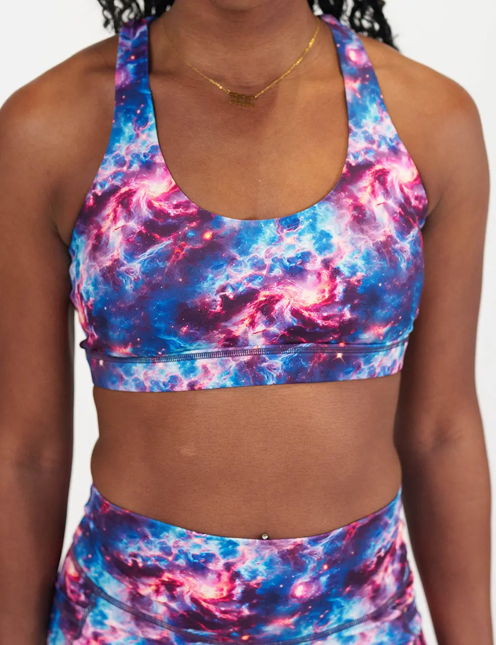 CVG Butterfly Back Bra Cosmos Sports Bra Top Comfy Bras