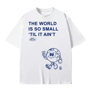 Mac Miller Vintage Blue World Casual Shirt--- 100% cotton Soft Fabric Breathable comfortable Give him/her a gift Tops