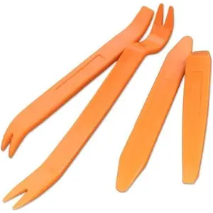 4Pack Auto Door Clip Panel Trim Removal Tool Kits Thick Plastic Car Tools for Car Dash Radio Audio Installer Pry Tool with Paper Box Vehicle