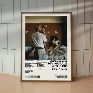 Mr. Morale & The Big Steppers Album Cover Poster