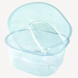 FOOTSIE Footbath Spa Tub Liners (100 Ct/Case, Or 10 Ct/Pack)