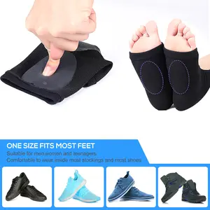 Plantar Fasciitis Socks Arch Support Foot Sleeves Gel Heel Pads Orthotic Insoles for Pain Relief Heel Spurs Flat Feet Correction Comfort