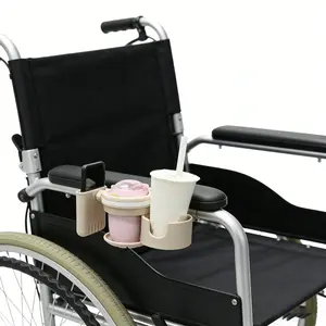 Random color 4pcs Universal Baby Stroller Organizer 3 in 1 Cup Holder