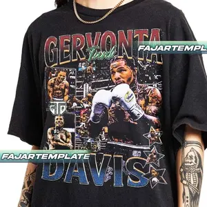 Gervonta Davis professional boxer Vintage T-Shir,t Gift For Woman and Man Unisex Softstyle T-Shirt