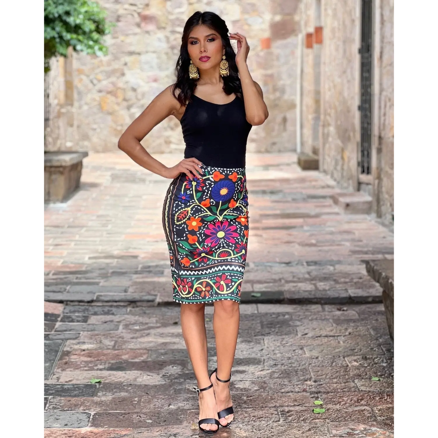 Michoacan Midi Skirt