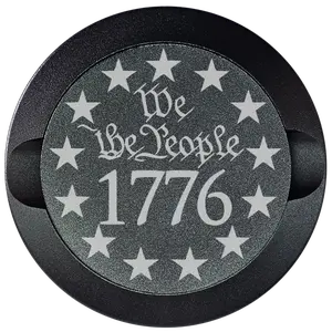 We The People 1776-My Tyn Co. Custom Aluminum ZYN Tyns for ZYN Pouches Waterproof and Airtight, 2 Compartments! Organiser zyn