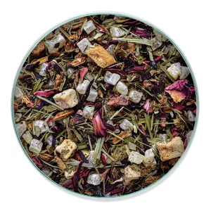 TIESTA TEA Strawberry Kiwi Herbal Tea - Immunity Blend with Rooibos & Fruit Teas for Recovery