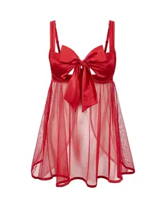 Besima Dark Red Lingerie