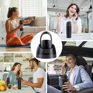 Replacement Lid for Owala Freesip, Compatible with Owala Cup 16oz 24oz 32oz 40oz, One Button Water Bottle Top Lid for Owala Freesip, Leakproof, BPA-Free Drinkware Plastic Drinkware Plastic Steel Sturdy Mug Tumbler Cover