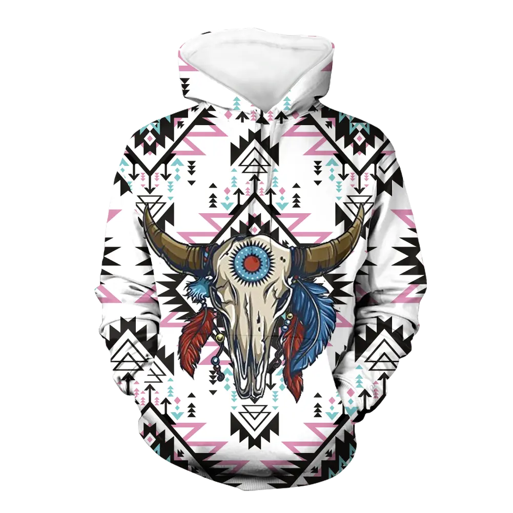 HD000423 Pattern Native Pride 3D Hoodie