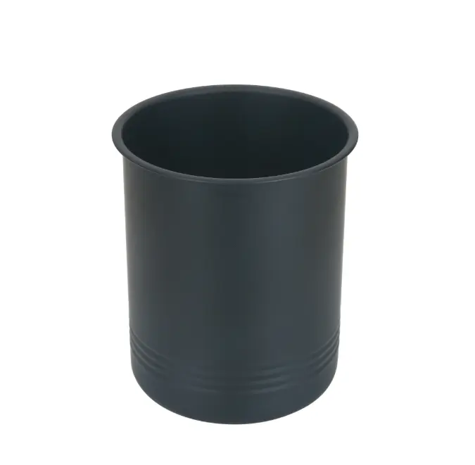 Metal Utensil Holder Black - Simple Design Utensil Container