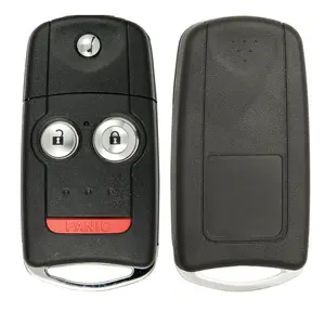2007-2013 Acura MDX RDX / 3-Button Flip Key / PN: 35111-STX-327 / N5F0602A1A (AFTERMARKET)