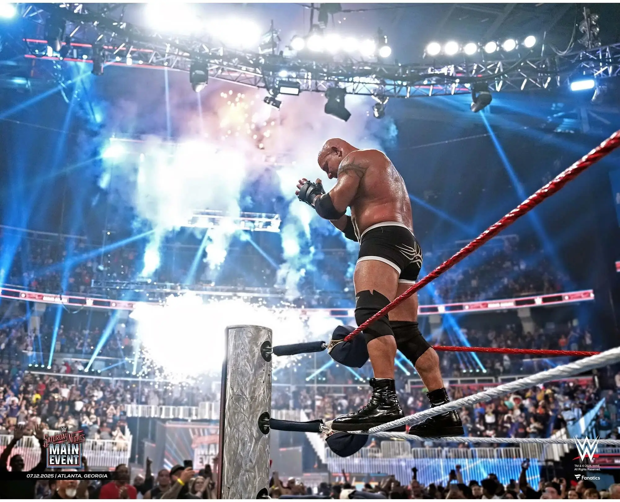 Goldberg WWE Unsigned Final Match Photograph - Wrestling Memorabilia