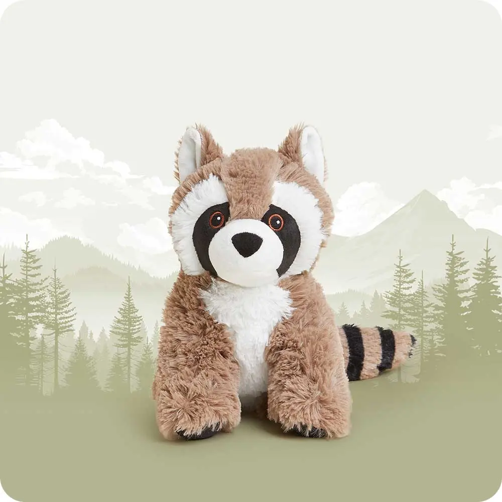 Raccoon Warmies - Heatable, Chillable, and Weighted Stuffed Animal
