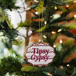 Scallop Ornament - Tipsy Gypsy