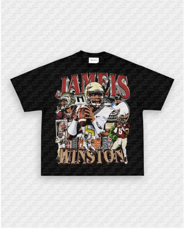 JAMEIS WINSTON -FSU TEE, Retro Football Shirt ,Football Shirt Christmas Gift Unisex, Football 90s Vintage Fan Gift,football American Graphic Vintage, Gift For women And Man Unisex T-shirt