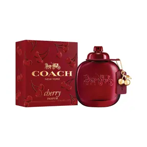 Coach Cherry Parfum for Women 3.0 oz | Floral Fruity Chypre Fragrance with Cherry, Jasmine Sambac & Ambrofix | Long-Lasting Women's Perfume