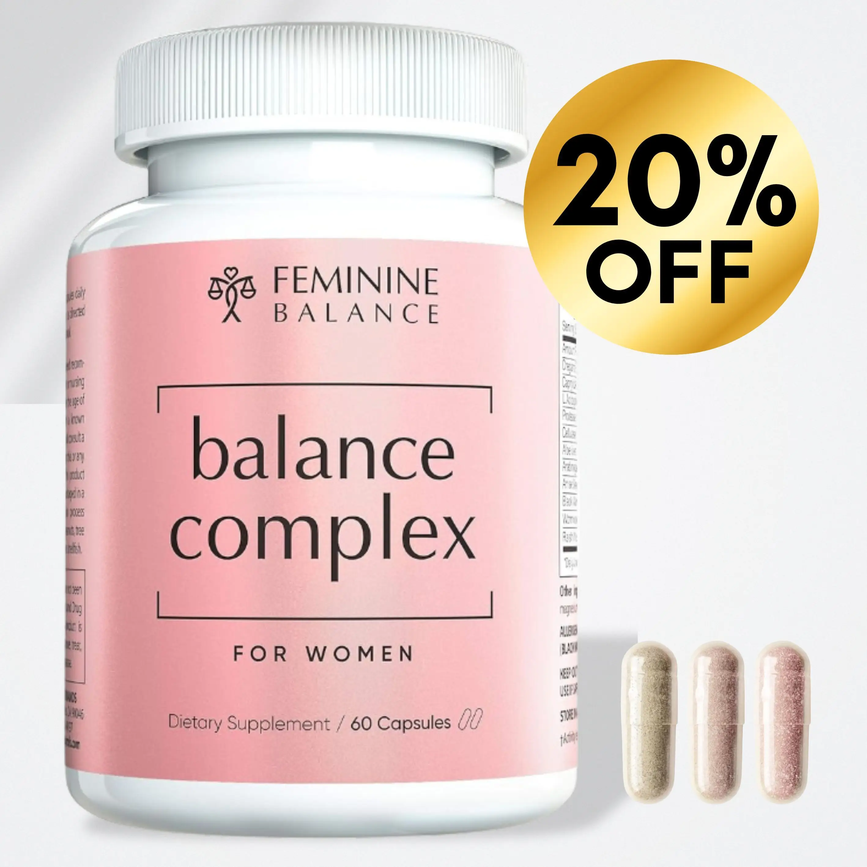 Balance Complex for Women Probiotic 60 Capsules