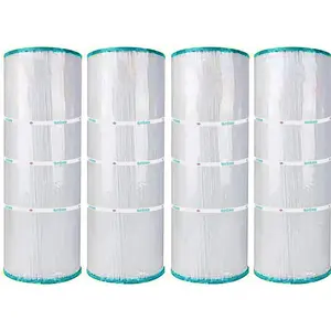 Hurricane Advanced Pool Filter Cartridge for C-7477, PA75SV & FC-1260, 4 Pack