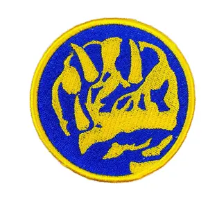 Mighty Morphin Power Rangers Blue Ranger Coin Logo Embroidered Patch 3" Stylish Embroidery Handmade Display