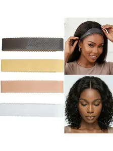 1 PC Silicone Wig Grip Band, Non-Slip & Adjustable Elastic Design, Transparent Style for Lace Wigs, Suitable for Men & Women, All-Season Wear, Wig Tape