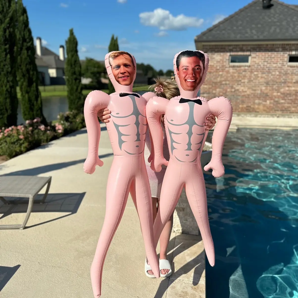 Bachelorette Blow Up Doll Party Favor, Blow Up Doll, Bachelorette Trip Decor, Blow Up Husband, Groom Blow Up Doll Inflatable, Hen Party