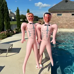 Bachelorette Blow Up Doll Party Favor, Blow Up Doll, Bachelorette Trip Decor, Blow Up Husband, Groom Blow Up Doll Inflatable, Hen Party