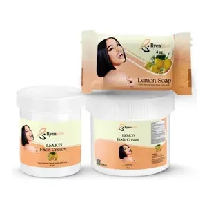 Byenblan- lemon face and body cream & soap citrus’s body glow mini set moisturizer hydrating