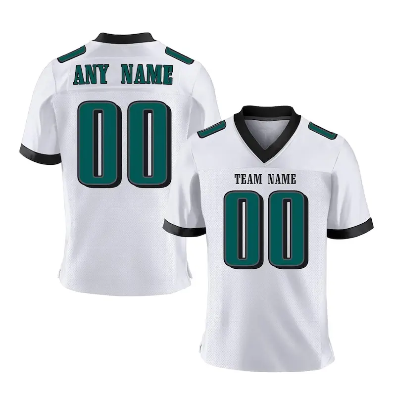 Custom Philadelphia Football Jersey—Personalized Name Number, Team Sports Uniform Game Training Shirt Fan Gift for Men Women Youth Kids
