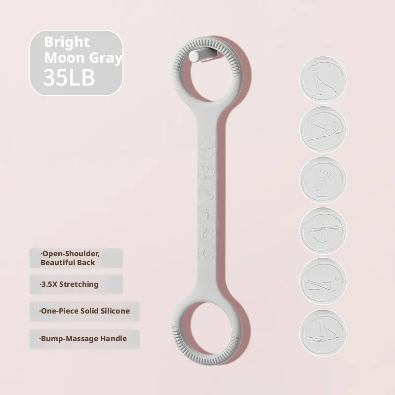 Thickened Round Handle--Gray 35 lbs