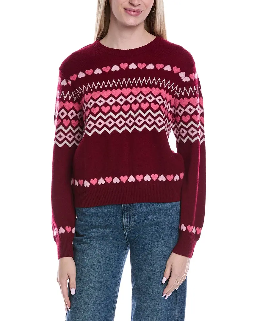 Brodie Cashmere Love Fairisle Wool & Cashmere-Blend Sweater