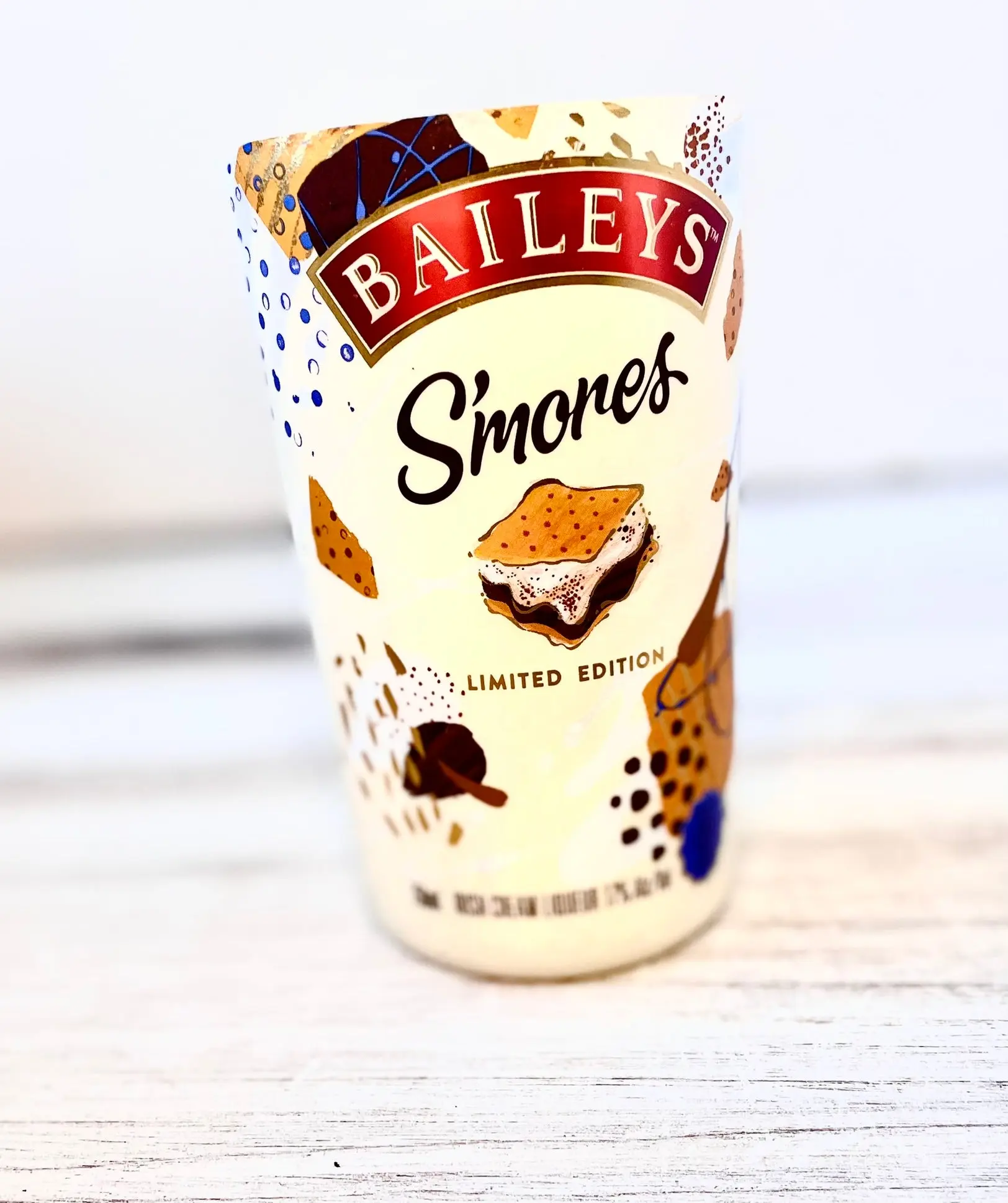 Irish Cream Candle - S'Mores Baileys Bottle - S'Mores Irish Cream Scent - liquor bottle candle  - soy Wax (Copy)