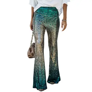 Black&Gold Gradient Sequined Pants