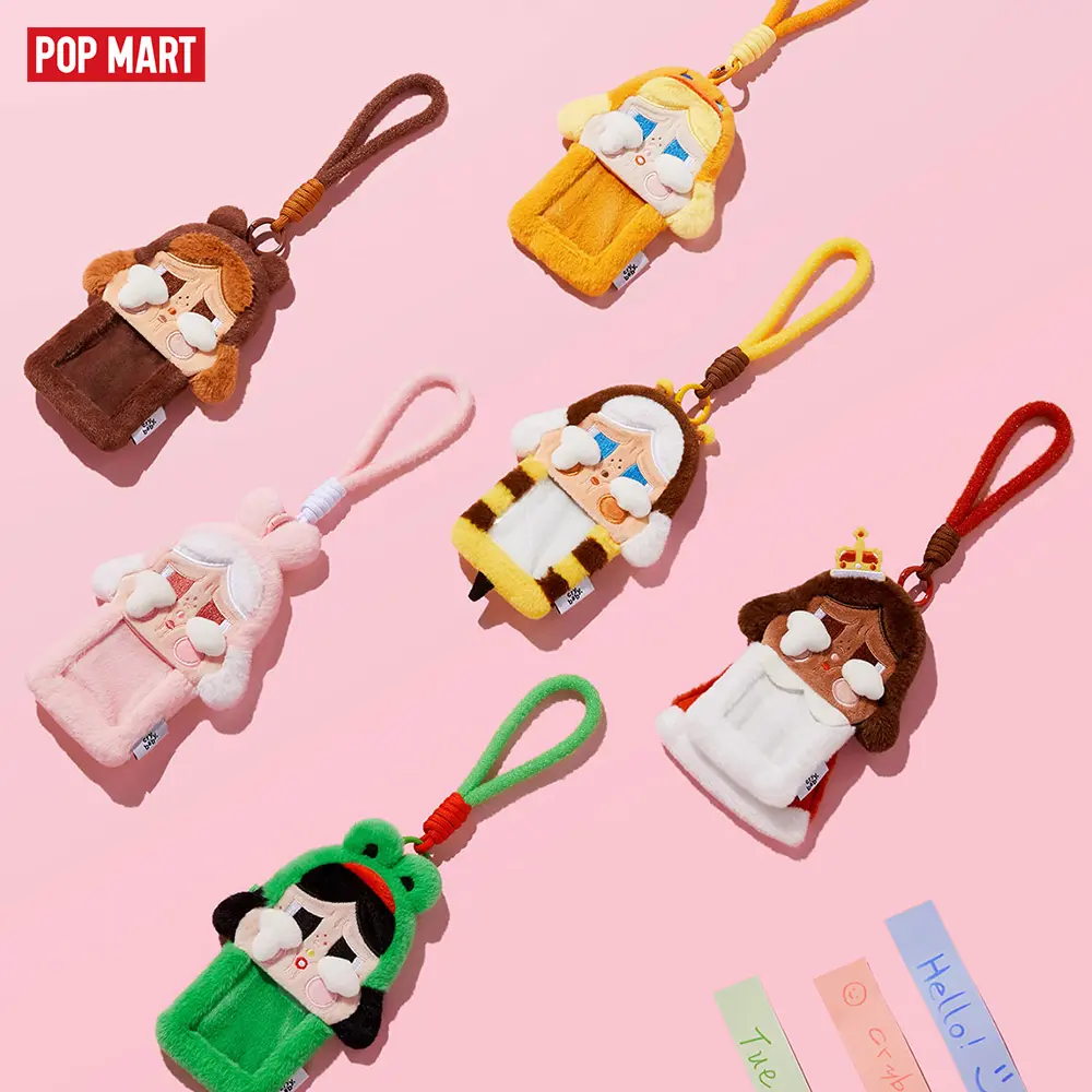 POP MART CRYBABY Crying Again Series-Card Holder Blind Box, Surprise Gift
