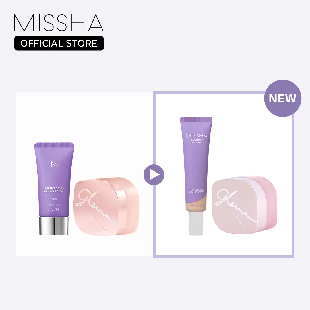 [MISSHA Official] Serum BB + Glow Skin Balm Duo