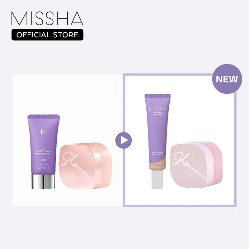[MISSHA Official] Serum BB + Glow Skin Balm Duo