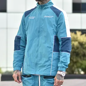Factory Team Dark Teal Nylon Jacket
