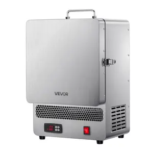 VEVOR Tabletop Kiln Melter, 1500W Electric Kiln, 2192℉ Max Temperature, Stainless Steel, Programmable Gold Melting Furnace for Wax Casting, Clay DIY, Metal Tempering, Glazing on Pottery, Silver