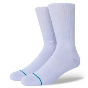 Stance Icon Socks Lilac Ice