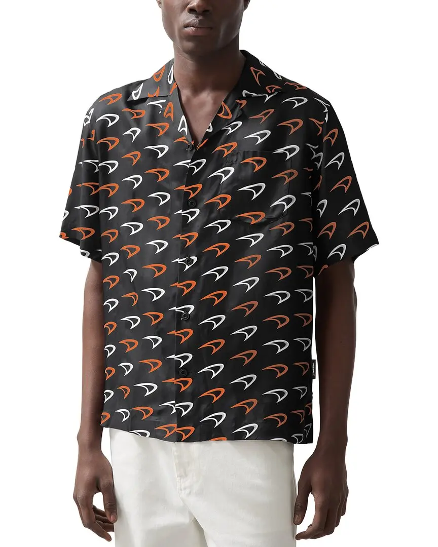 Reiss Vision Speedmark Print Shirt