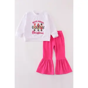 Nutcracker Velvet Pants Set