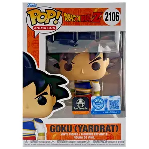 Funko POP! Goku (Yardrat) DBZ #2106 [Common] [SE & Toy Temple stickers]