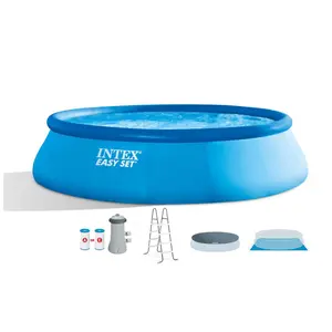 Intex 26165EH 15ft x 42in Easy Set Inflatable Above Ground Swimming Pool w/ Pump