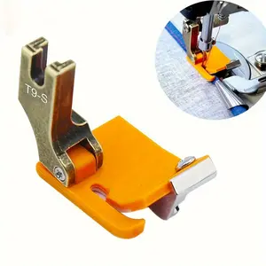 Multi-Purpose Presser Foot for Sewing Machines - Compatible with Computerized Flatbed Sewing Machines - Edge Binding, Hemming - Orange Construction for Garment, Quilting, Crafting, Sewing Supplies Crafts - Durable & Precise Sewing Foot