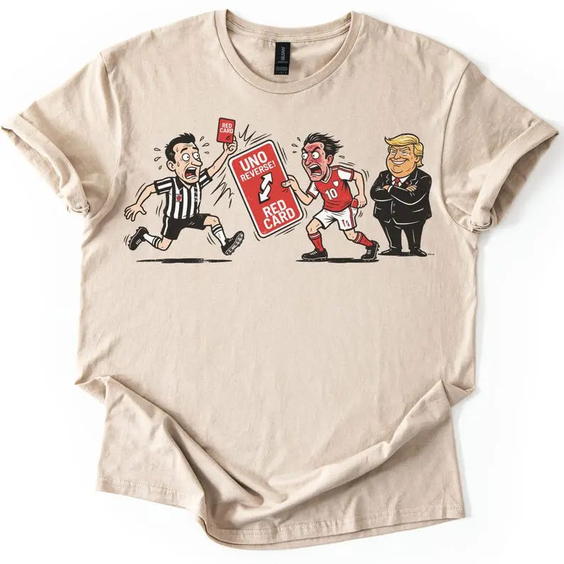 Funny Reverse Red Card Shirt, Soccer Parody Tee, Ref Gets Carded Humor Shirt, Vintage Graphic Tee